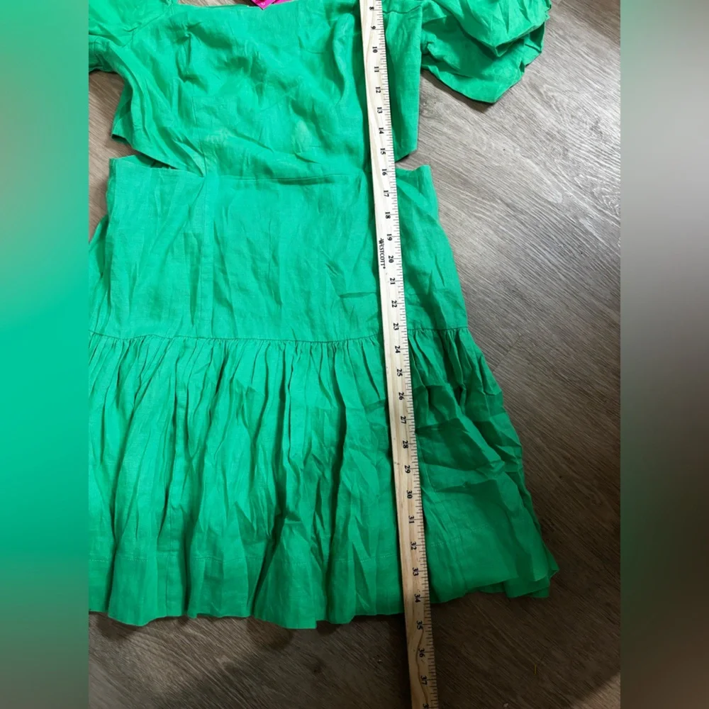 Lilly Pulitzer Kylanne Linen Elbow Dress Size 8 Beach Summer Mini NEW (MSRP$337) - Picture 6 of 8